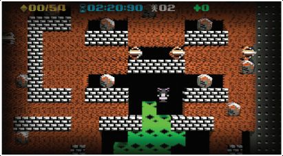 » [Xbox 360] Boulder Dash-XL’s 3D retro puzzle mode evokes the ‘classic’ look.