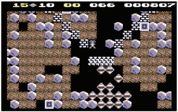 » [C64] The ingenious ‘funnel’ cave had you pouring rocks through a magic wall to create diamonds