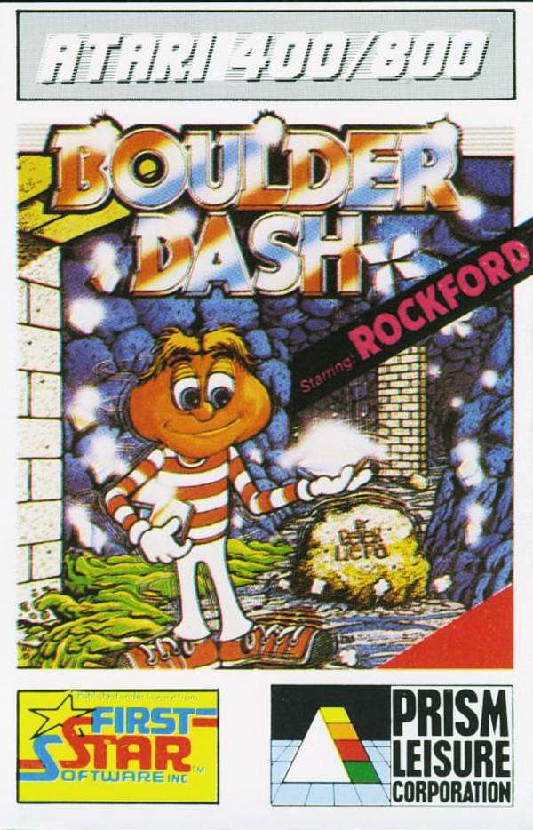 Boulder Dash Atari 400 800 XL XE Boulder Dash