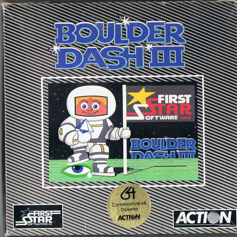 Boulder Dash III cover Action Commodore 64