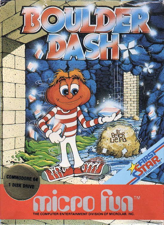 Boulder Dash USA Cover -Micro Fun