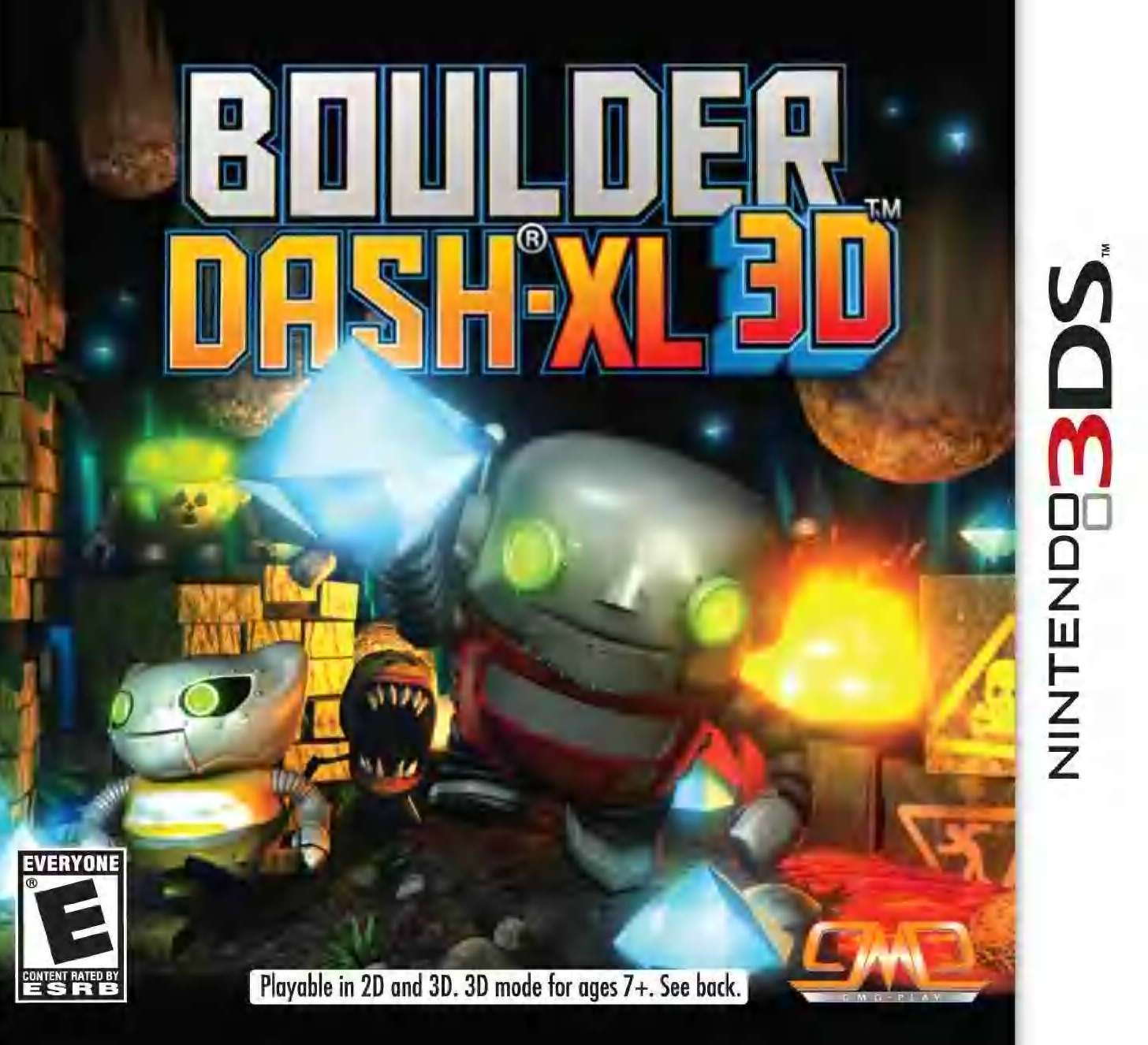 Boulder Dash XL 3D 3DS PC