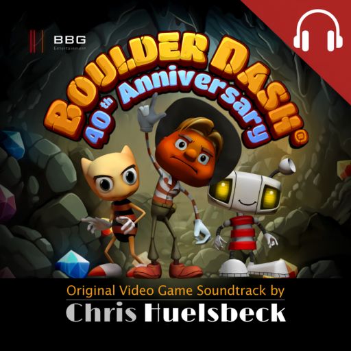 BoulderDash 40th anniversary Chris Huelsbeck soundtrack