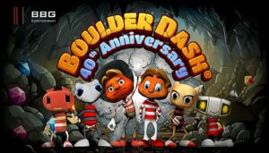 Boulder Dash 40th Anniversary title image